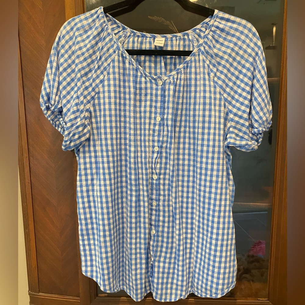 Gingham Blouse